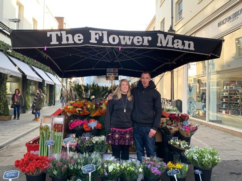 Cheltenhams Flower Man stall announces new management